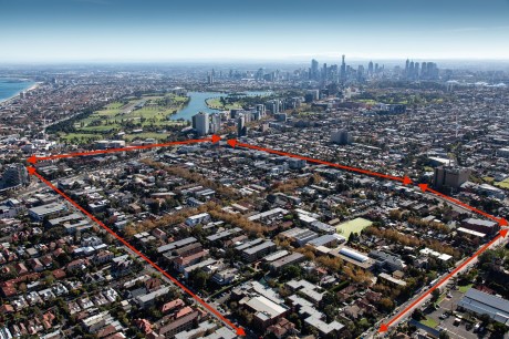 St Kilda Junction Area | Aerial Photography | 8 May 2012